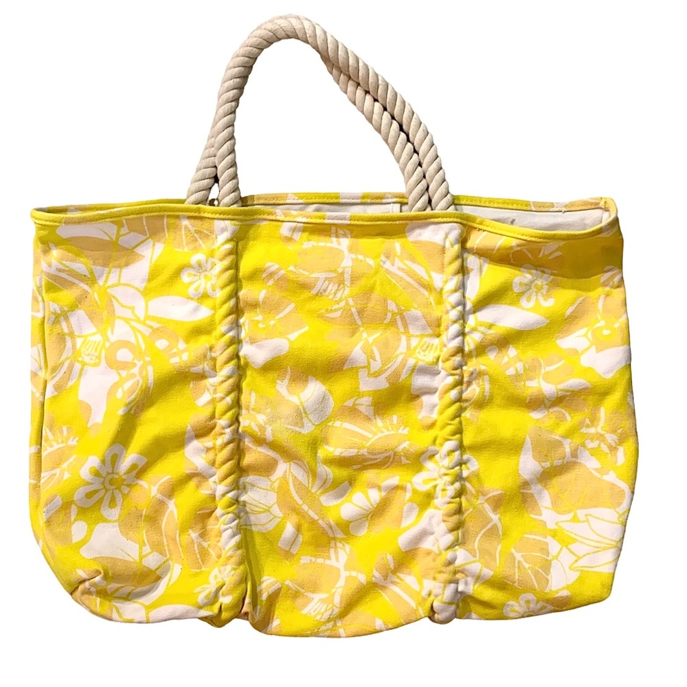Yellow Beach tote